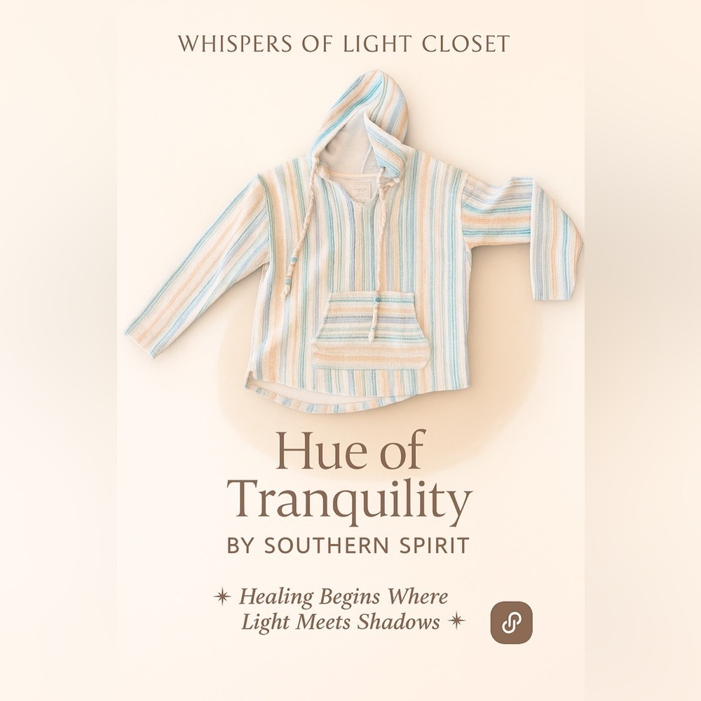 Size S • Southern Spirit Striped hoodie – Soft Spring Colors - Picture 7 of 9